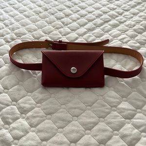 Belted coin purse